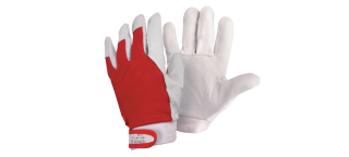 Guanti in fiore tela AB17 12100