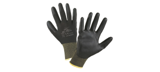 Guanto in poliuretano nero 30800 ECO AB30 E