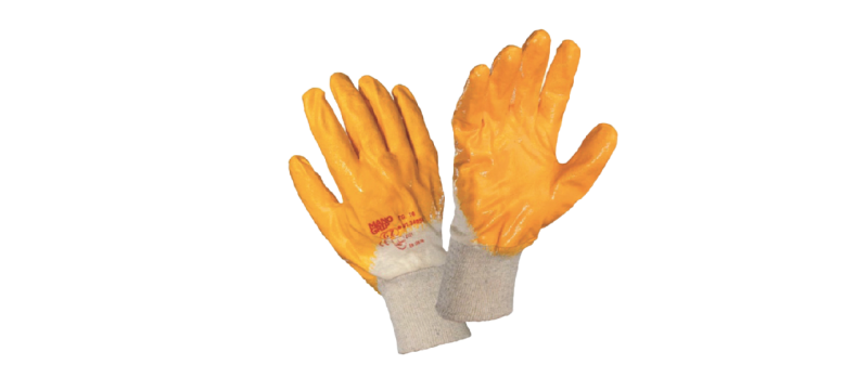 Guanti NBR arancio 34050 AB31