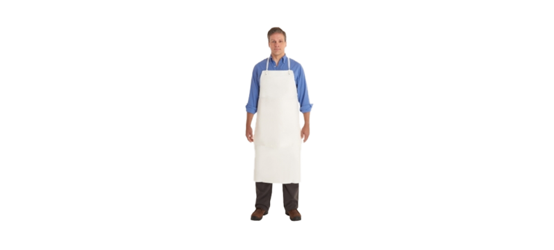 Grembiule Ansell Aphatec 56-101 in PVC bianco