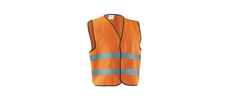 Gilet con collo a "V" alta visibilità AB325