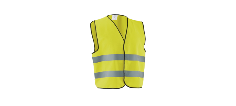 Gilet con collo a "V" alta visibilità AB325 - immagine 2