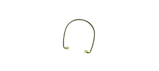 Auricolari con archetto AB613 910-348 (BOX 40PA)