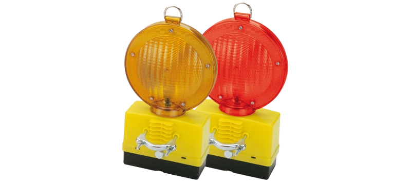 Lampeggiatore di segnalazione a luce rossa o gialla intermittente AB684 - AB685
