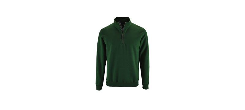 Felpa mezza zip Stan - immagine 4