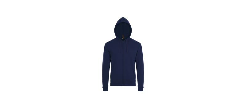 Felpa full zip e cappuccio Stone