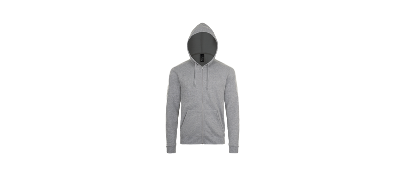 Felpa full zip e cappuccio Stone - immagine 4